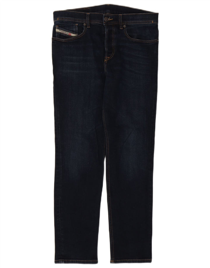 Diesel Damen Slim Jeans W30 L30 Marineblaue Baumwolle