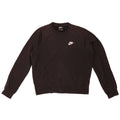 Nike Damen-Sweatshirt in Übergröße, Größe S, Schwarz, Baumwolle, UK 10