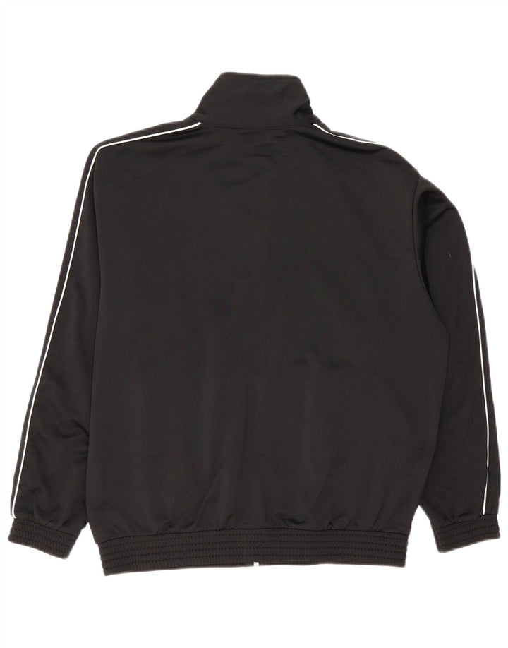 CHAMPION Herren-Trainingsanzug mit lockerer Passform, Jacke, klein, schwarz gestreift, Polyester