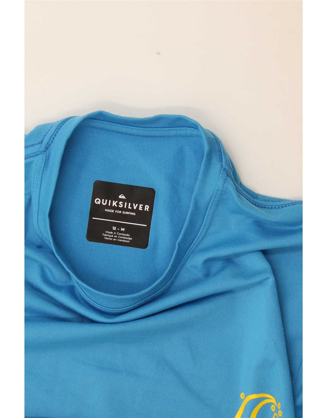 Quiksilver T-Shirt-Oberteil für Jungen, 11–12 Jahre, Mittelblau