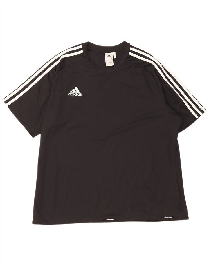Adidas Herren Climalite T-Shirt Top XL Schwarz