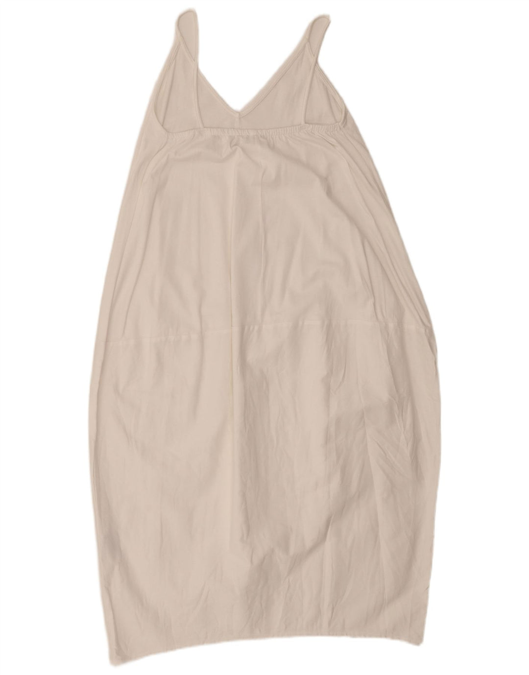 Zara Damen Sommerkleid UK 10 Small Weiße Baumwolle