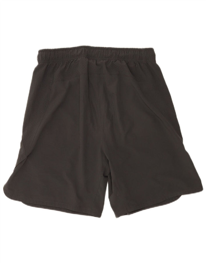 Nike Herren Dri Fit Graphic Sport Shorts Mittelgraues Polyester