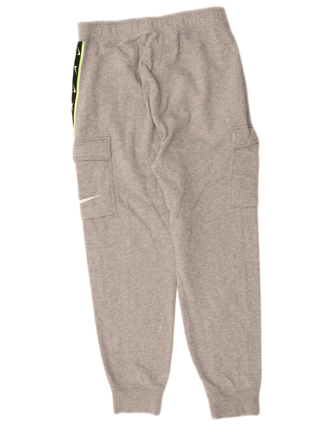 NIKE Herren Graphic Cargo-Trainingshose aus mittelgrauer Colourblock-Baumwolle