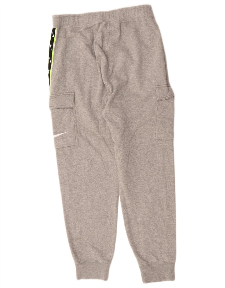 NIKE Herren Graphic Cargo-Trainingshose aus mittelgrauer Colourblock-Baumwolle