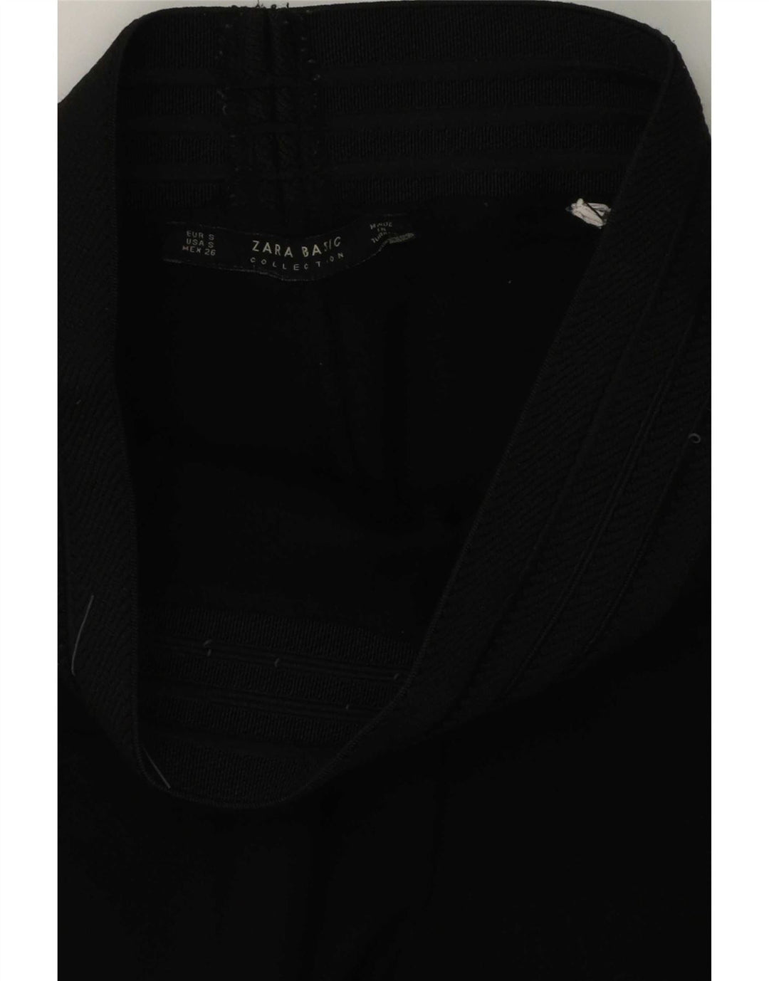 Zara Damen Leggings UK 8 Small Schwarz