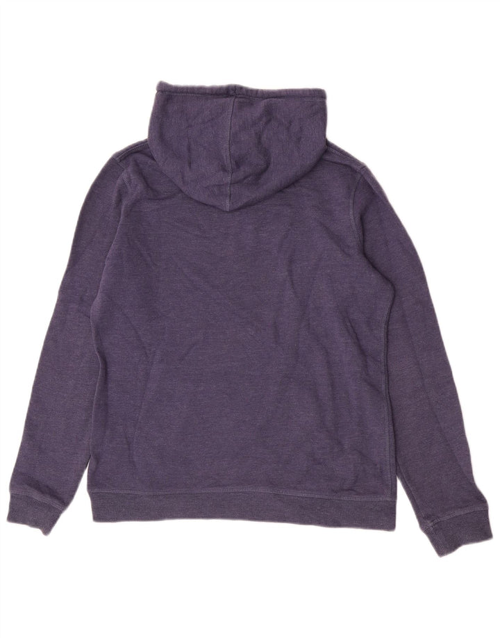Roxy Damen-Pullover mit grafischem Kapuzenpullover aus mittelvioletter Baumwolle