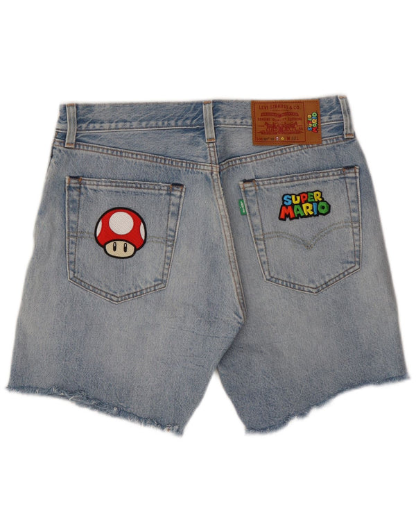 Levi's Herren 501 Denim Shorts W32 mittelblaue Baumwolle