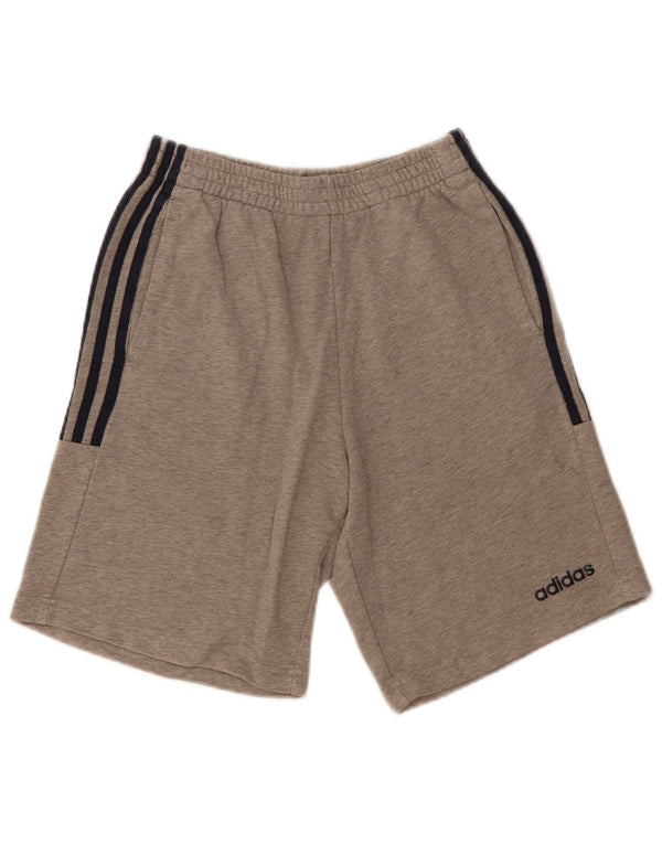 Adidas Herren Sport Shorts Small Grau Baumwolle