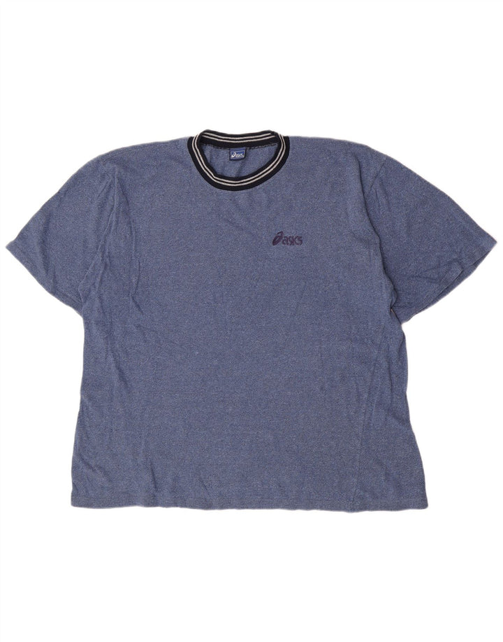 Asics Herren T-Shirt Top Large Blau meliert