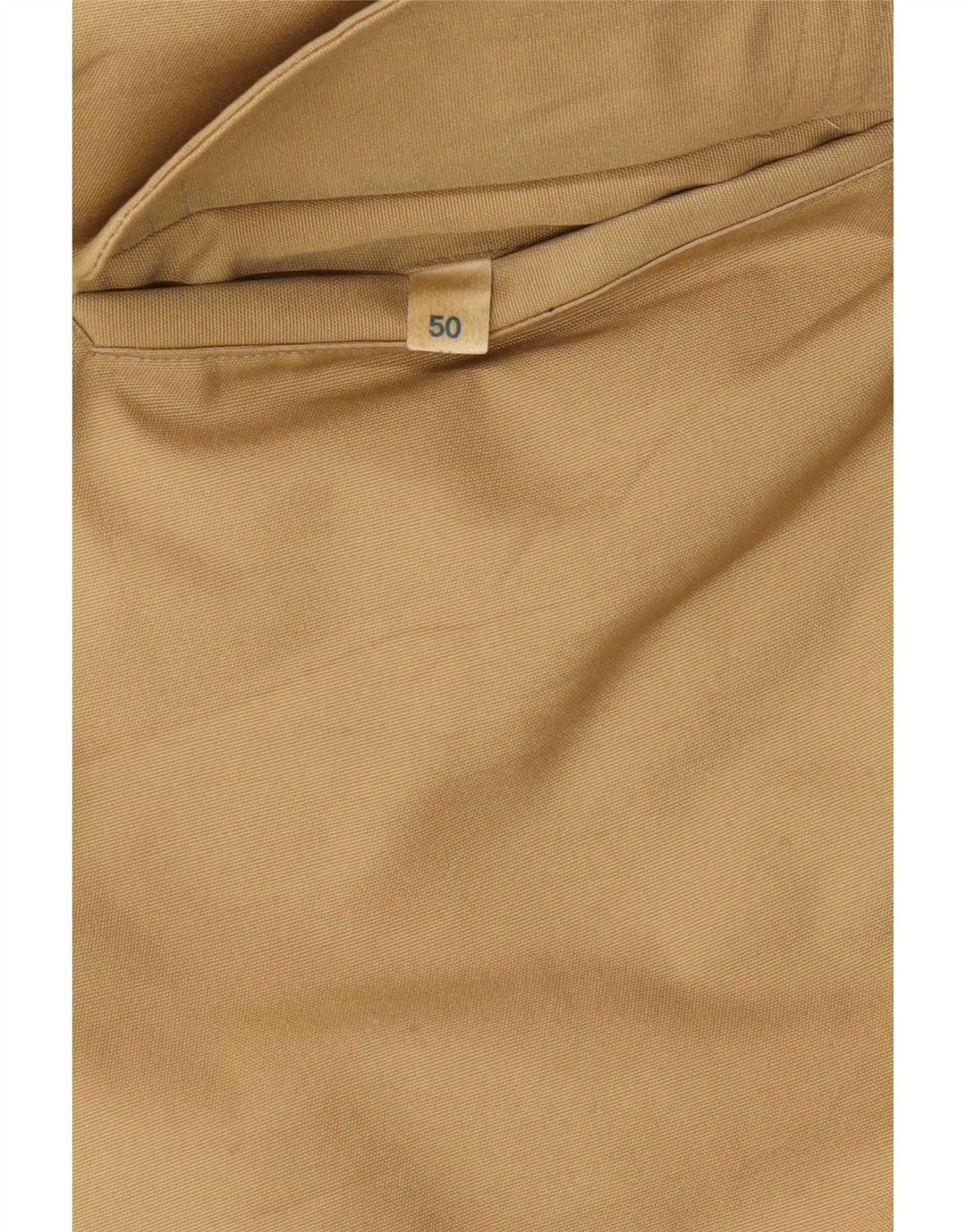 Vintage Herren Sherpa Mantel IT 50 Medium Beige
