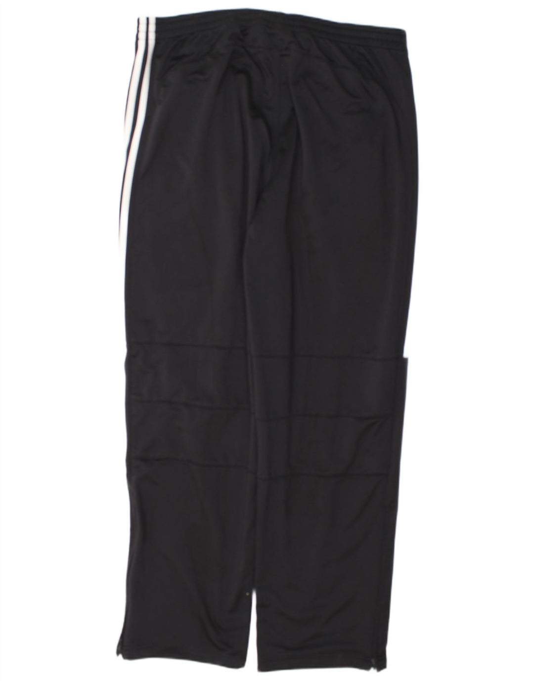 Adidas Herren-Trainingshose XL, schwarz gestreift, Polyester