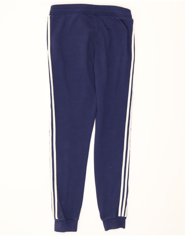 Adidas Jungen Trainingshose Jogger 15-16 Jahre Marineblaue Baumwolle