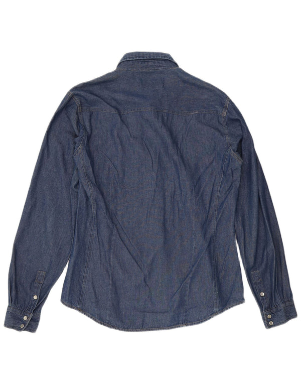 Brandon & C Damen Jeanshemd UK 18 XL Blau