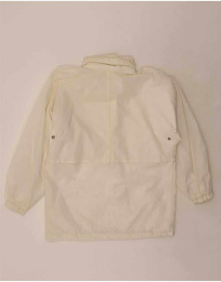 K-Way Herren-Regenjacke mit Kapuze, UK 38, mittelweiß, Polyamid