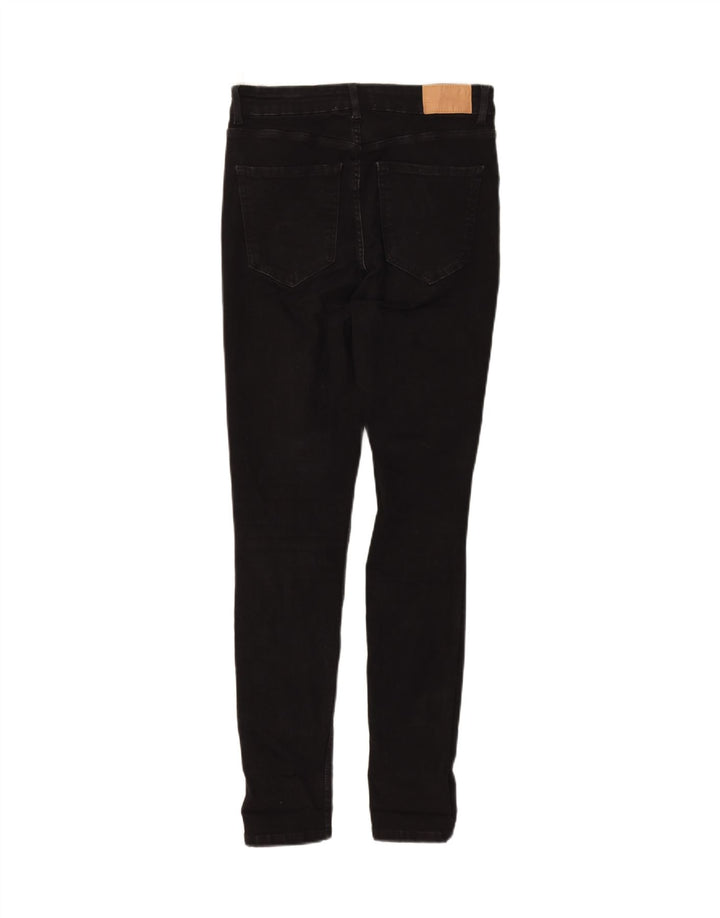 ZARA Womens Skinny Jeans Medium W28 L28 Black Cotton Vintage Zara and Second-Hand Zara from Messina Hembry 
