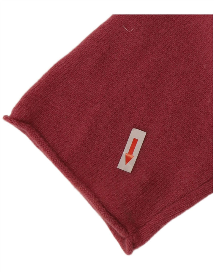 Jigsaw Damen-Cardigan-Pullover UK 14 Mittelrosa Wolle