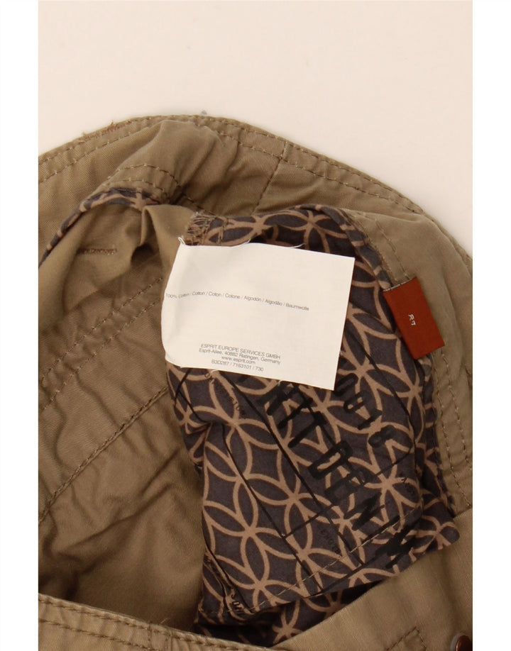 ESPRIT Gerade Cargohose für Herren, W30, L27, Beige, Baumwolle