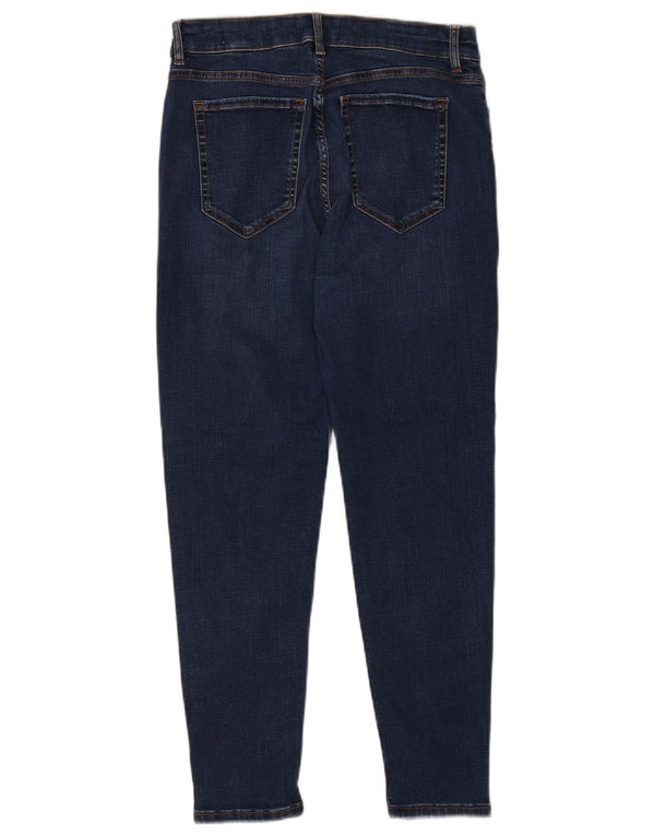 Marks & Spencer Damen-Jeans mit hoher Taille, Röhrenjeans, UK 14, M, W30, L26, Blau