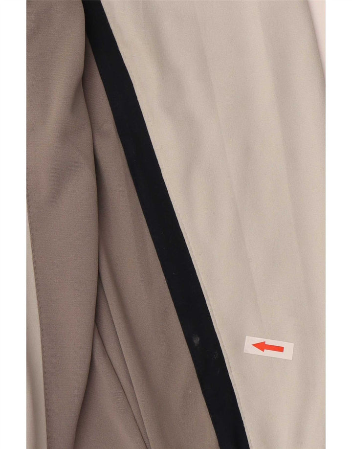 Champion Herren-Trainingsanzugoberteil, XL, weißes Colourblock-Polyester