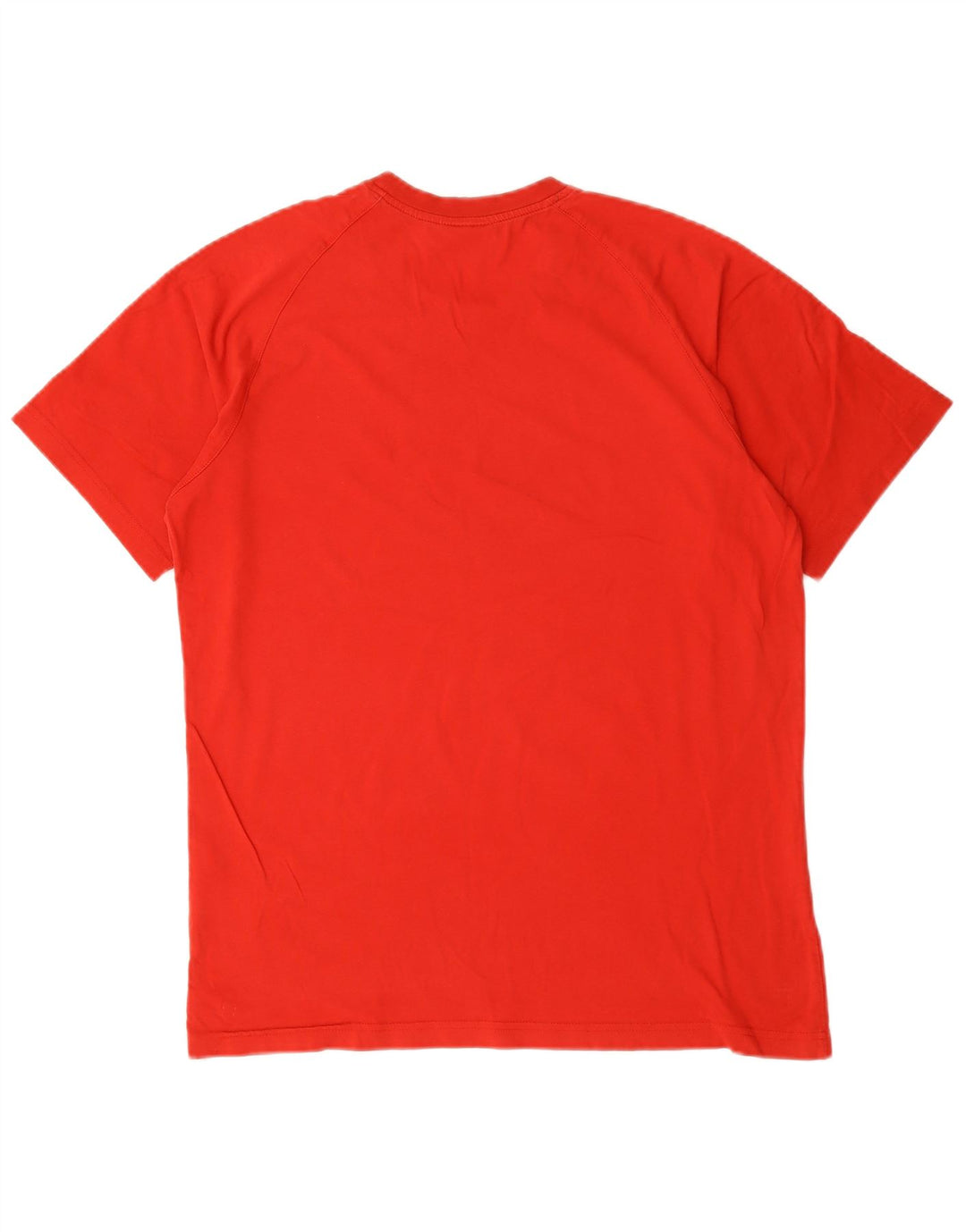 Adidas Herren Grafik-T-Shirt aus mittelroter Baumwolle