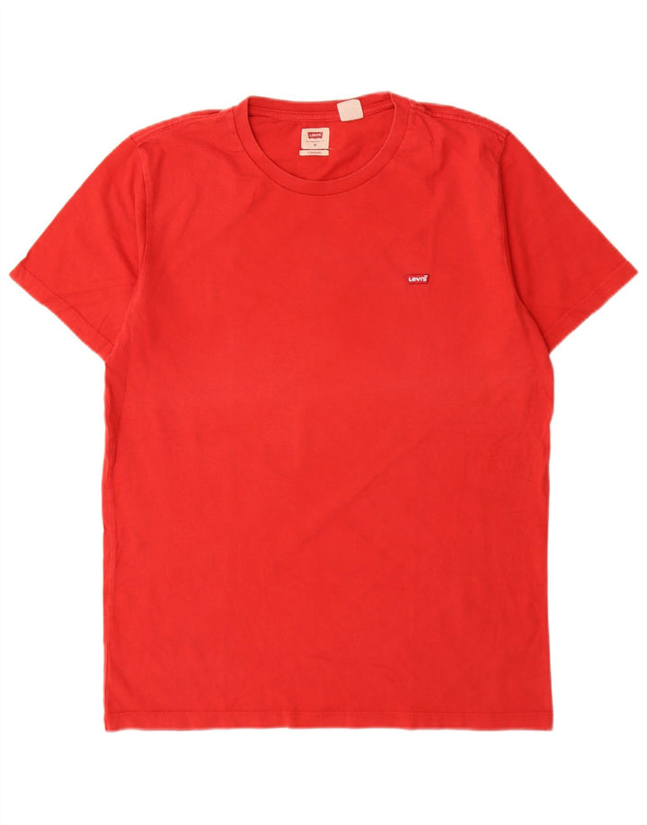Levi's Herren Standard T-Shirt Top Mittelrot