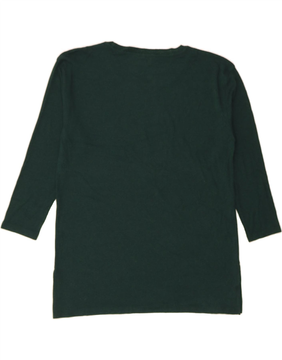 MASSIMO DUTTI Womens Top 3/4 Sleeve UK 18 XL Green Vintage Massimo Dutti and Second-Hand Massimo Dutti from Messina Hembry 