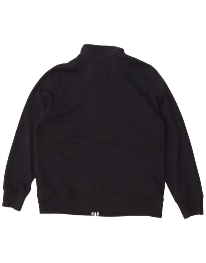 Nike Herren-Trainingsanzug-Topjacke XL aus schwarzer Baumwolle