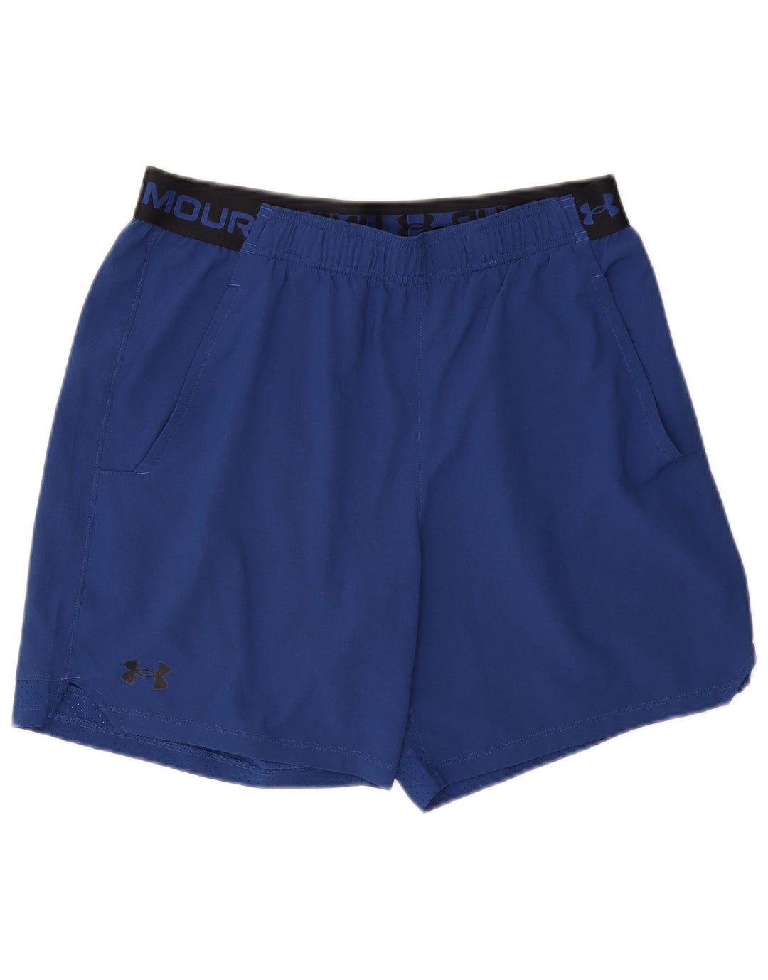 UNDER ARMOUR Herren Sportshorts mit Grafik, Größe L, Blau