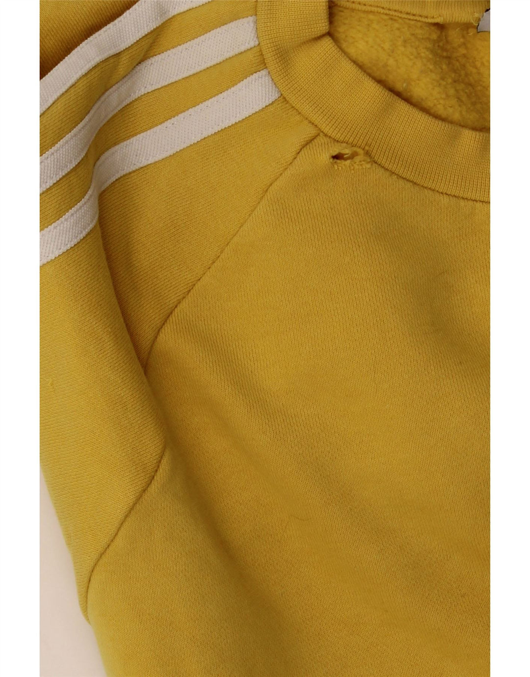 Adidas Herren Loose Fit Sweatshirt Pullover XS Gelb Baumwolle