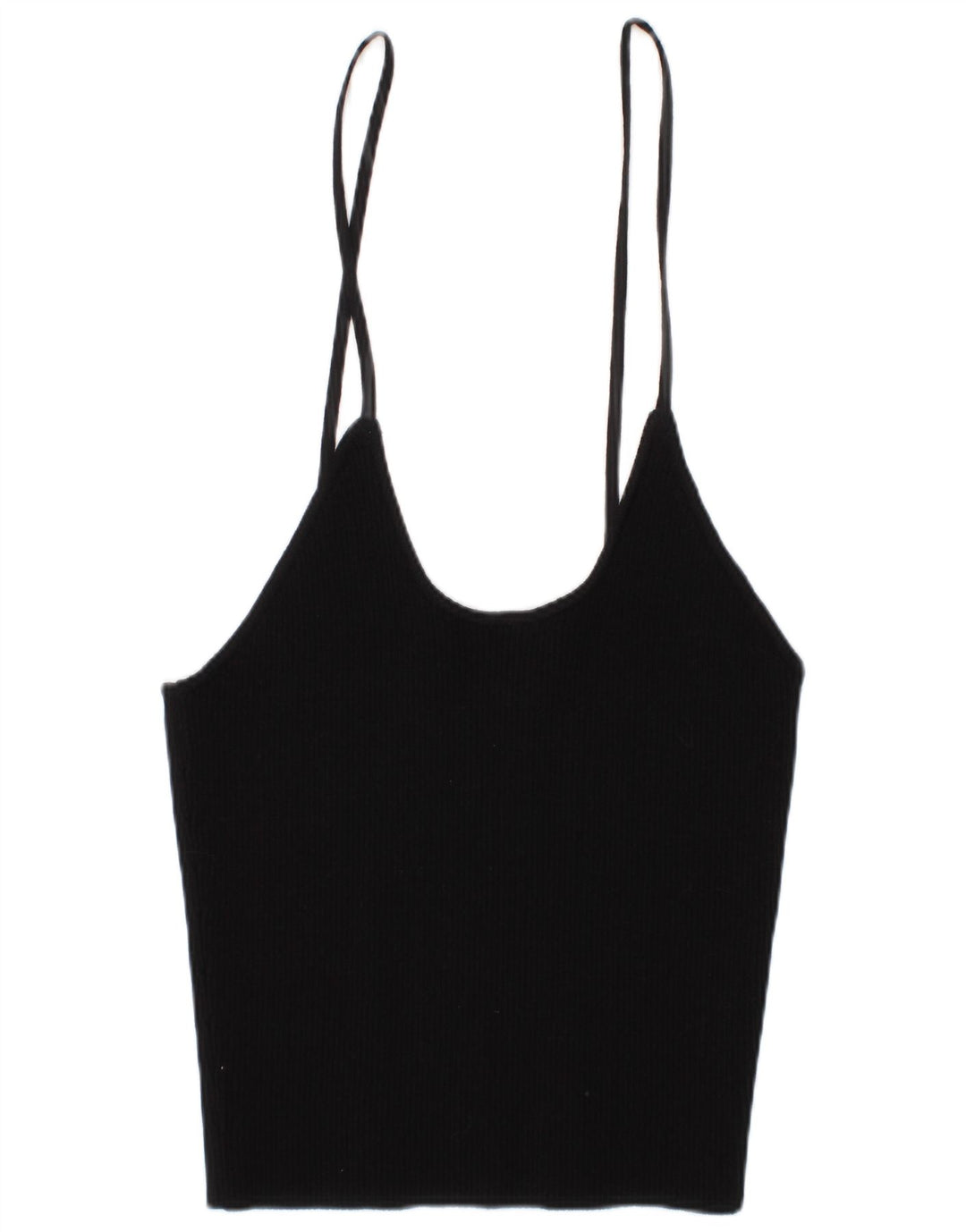 Zara Damen Cami Top UK 10 Small Schwarz