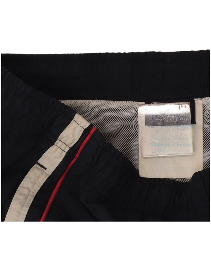 Champion Herren-Badeshorts, groß, marineblau, gestreift, Polyamid