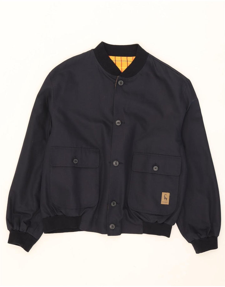 Steinbock Herren Wendejacke EU 54 2XL Gelb karierte Baumwolle