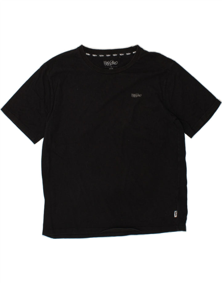 MOSSIMO Womens T-Shirt Top US 14 XL Black Cotton Vintage Mossimo and Second-Hand Mossimo from Messina Hembry 