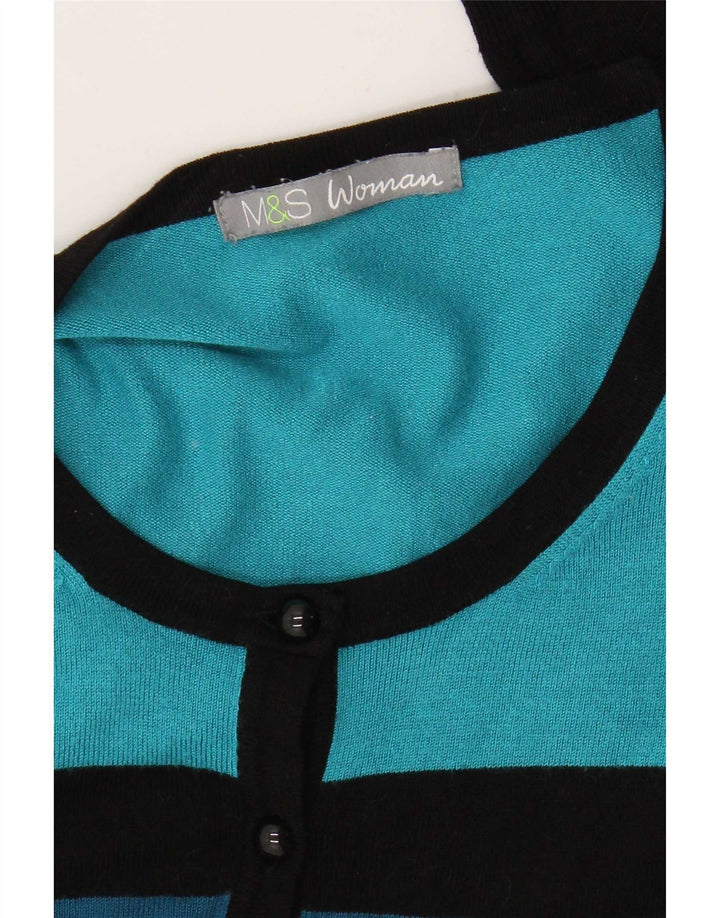 Marks & Spencer Damen-Cardigan-Pullover UK 16 Large Mehrfarbig