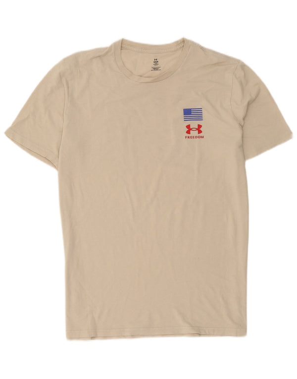 Under Armour Herren Grafik-T-Shirt-Oberteil Mittelbeige