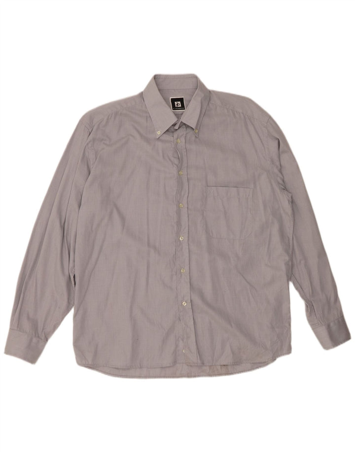 ROCCOBAROCCO Herrenhemd XL Grau