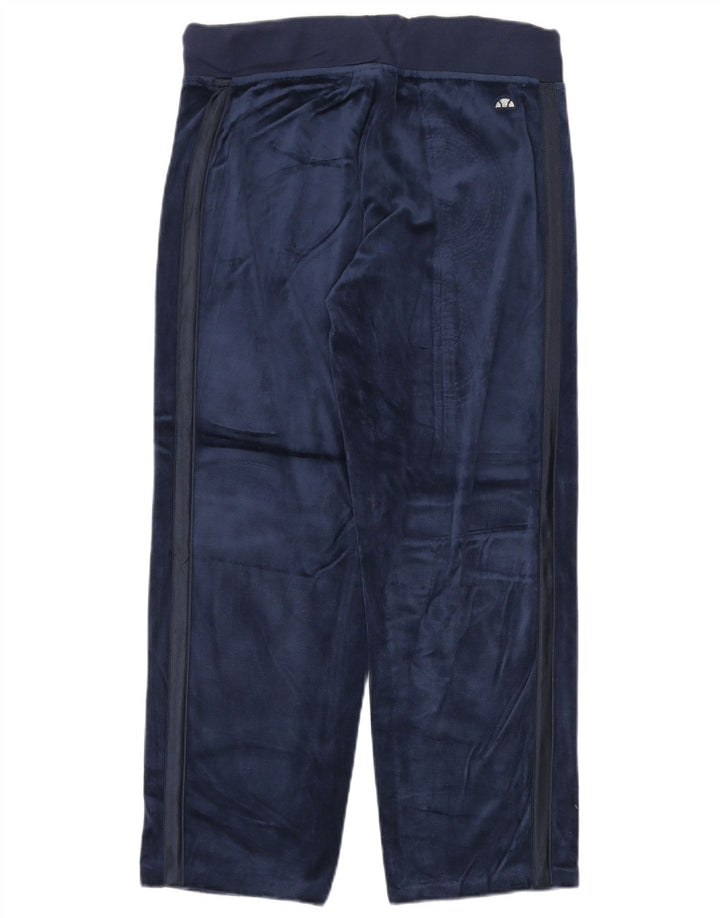 ELLESSE Damen Velours-Trainingshose UK 18 XL Marineblau