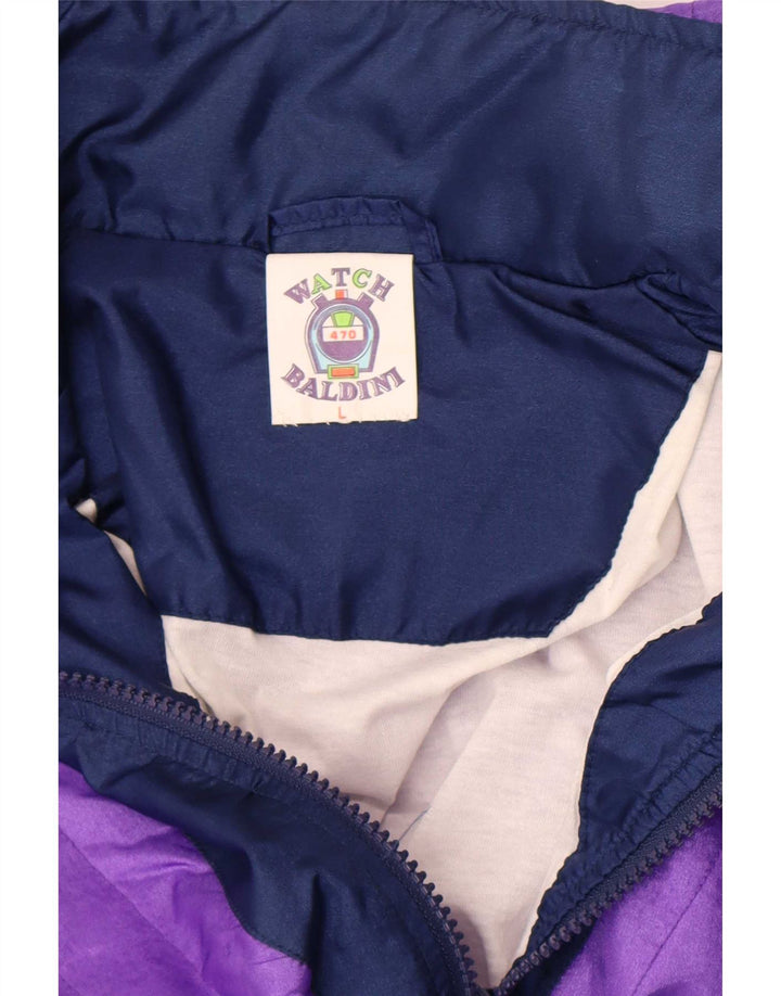 Baldini Herren-Trainingsanzug-Top-Jacke, groß, mehrfarbig, Farbblock