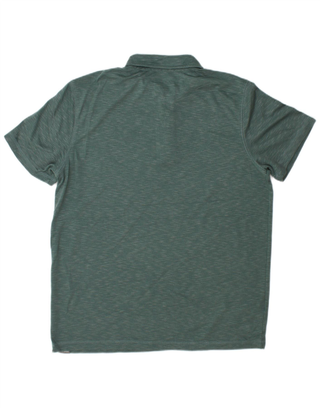 EDDIE BAUER Herren-Poloshirt, groß, grün meliert, Modal