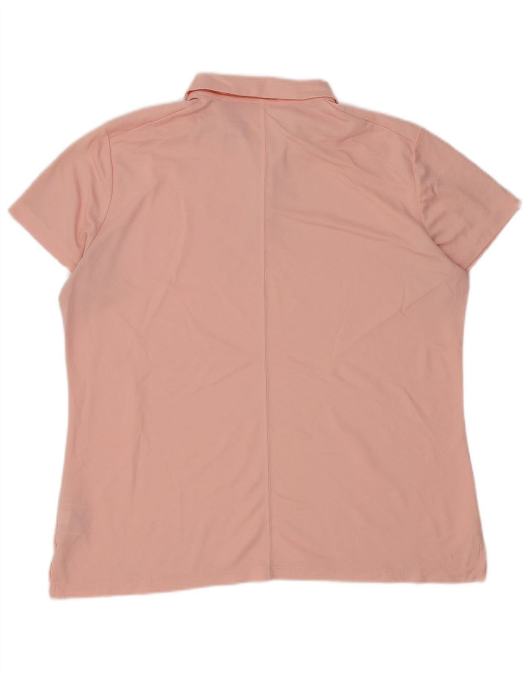 NIKE Damen Dri Fit Poloshirt UK 18 XL Rosa Polyester