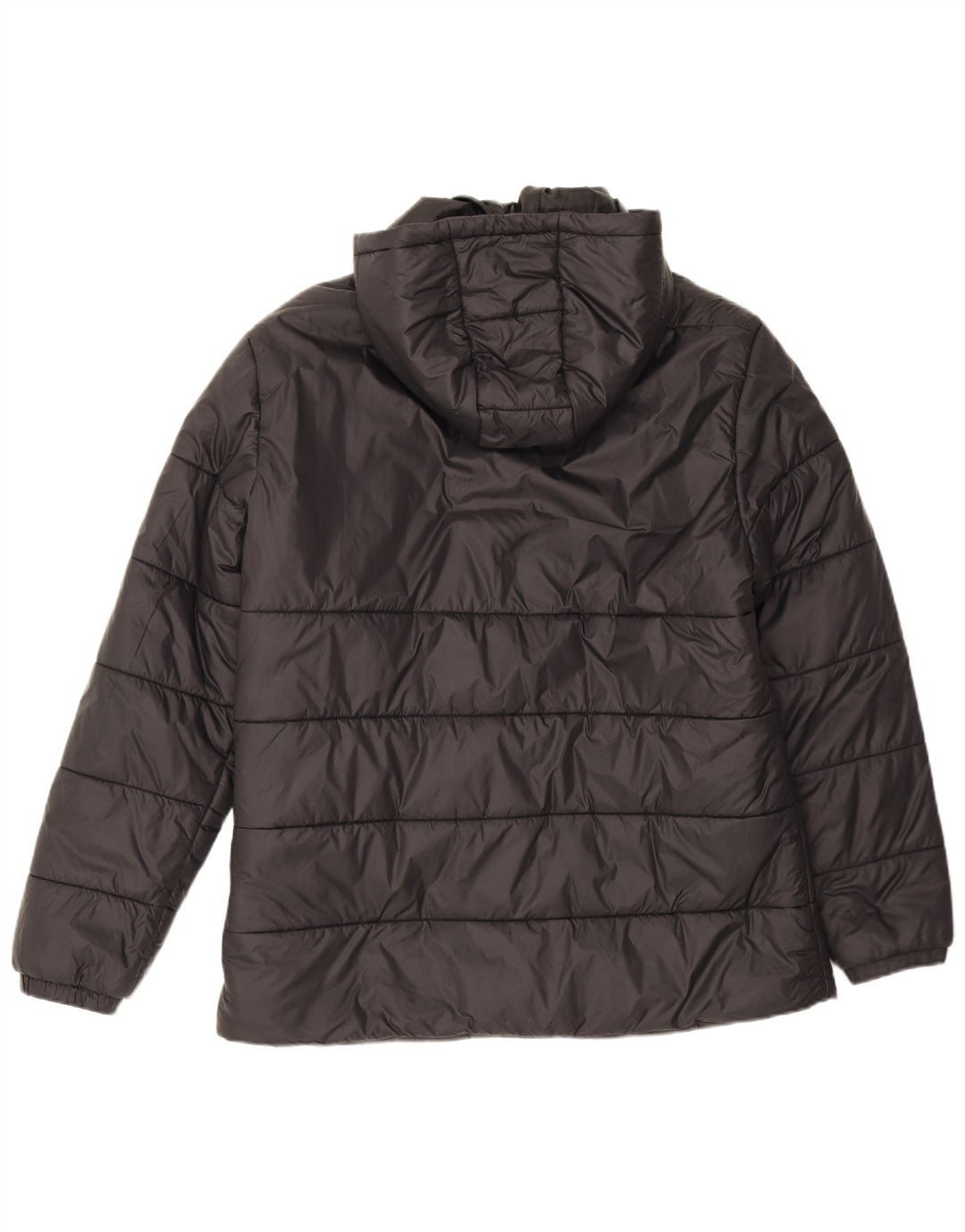 Puma Herren-Kapuzenjacke, gepolstert, Größe 40, Größe L, grau, Polyester
