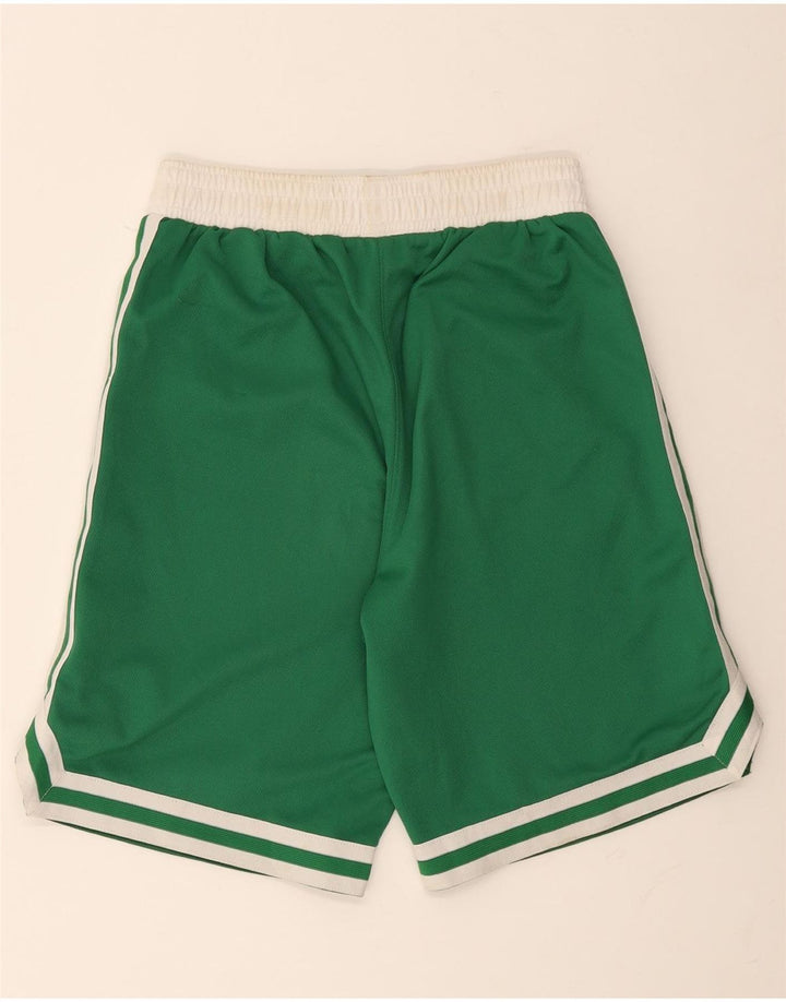 Adidas Herren Boston Celtics Sportshorts, klein, grünes Farbblock-Polyester