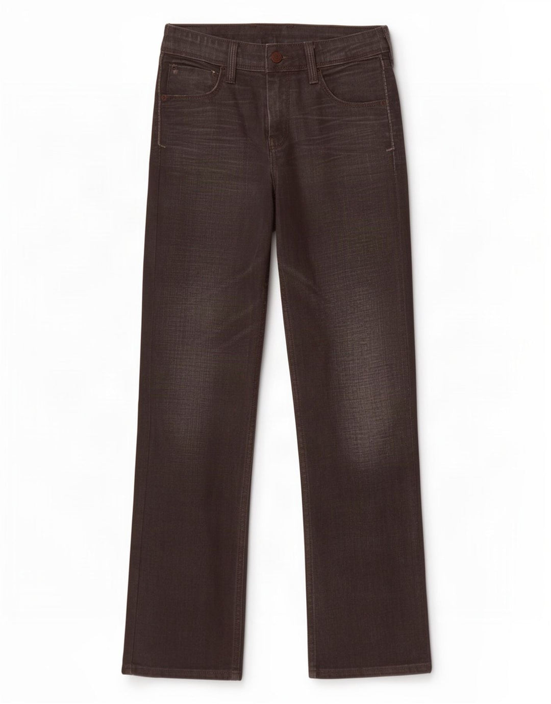 Levi's Damen Straight Jeans W27 L30 Graue Baumwolle