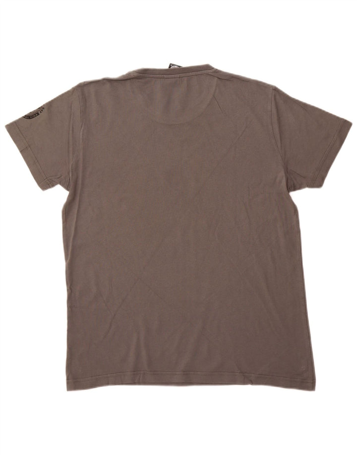 SCORPION BAY Herren-T-Shirt mit Grafik, Größe L, Grau, Baumwolle