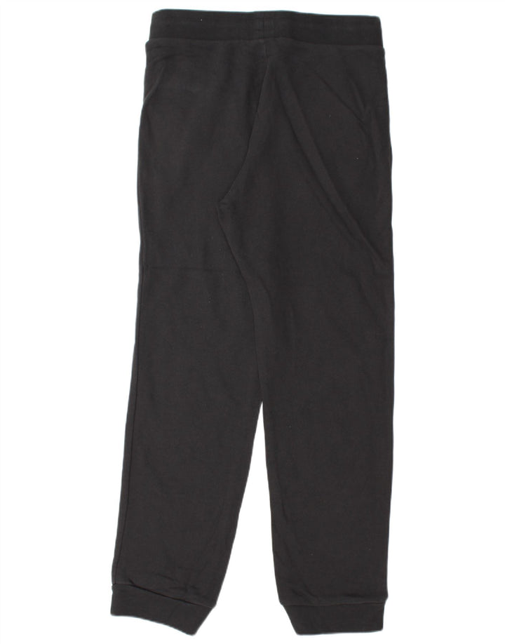 ADIDAS Mens Tracksuit Trousers Joggers Medium Black Cotton