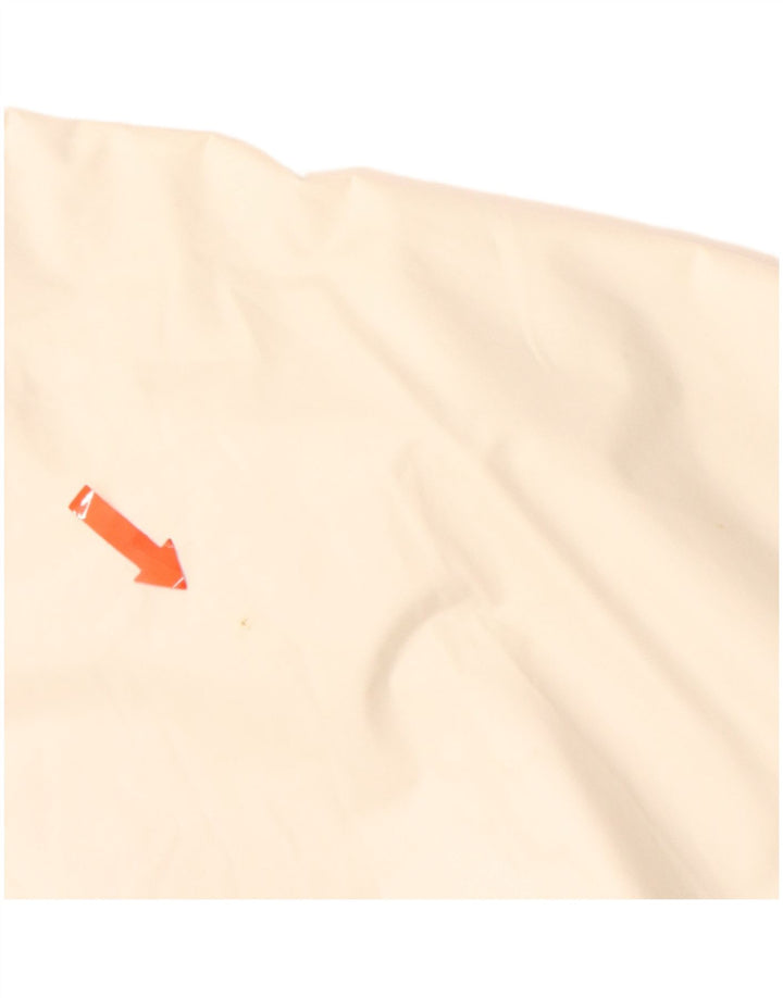 K-WAY Herren 2000 Regenjacke mit Kapuze, UK 44 2XL, weißes Colourblock-Polyamid