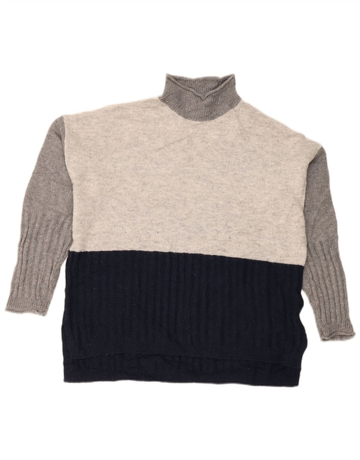 Marks & Spencer Damen-Pullover mit Rollkragen, Gr. 14, mittleres Marineblau