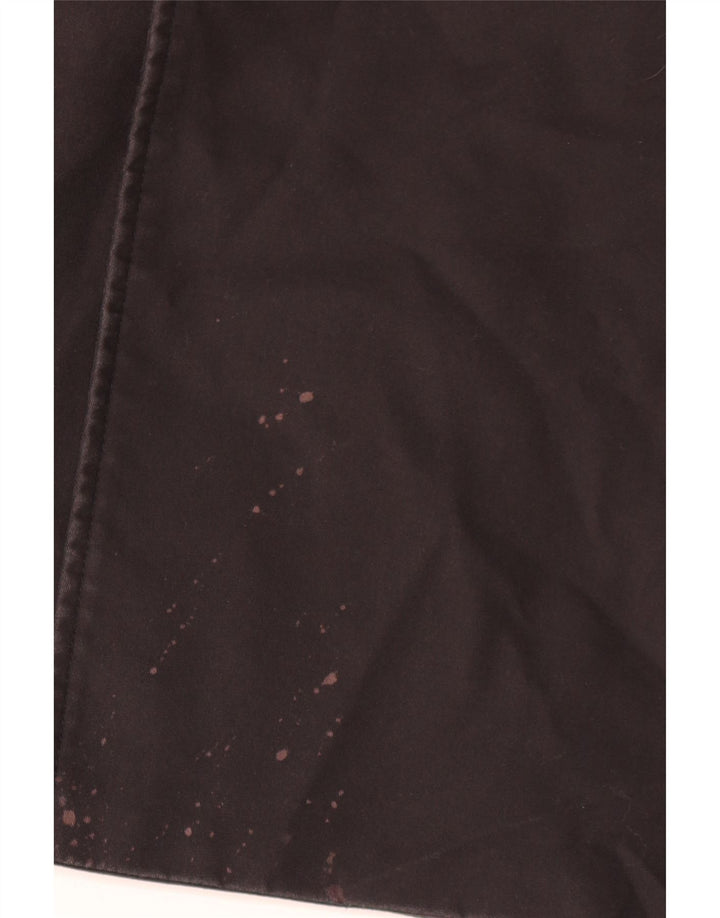 Zara Herren Trenchcoat UK 38 Medium Schwarz Polyester