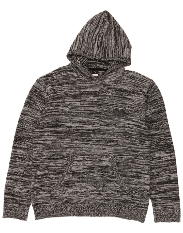 Rip Curl Herren-Kapuzenpullover, XL, grau geflecktes Acryl